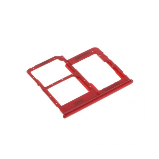 SIM HOLDER SAMSUNG A40 A405 VERMELHO